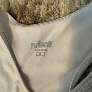 Women's White Sleeveless Top by Prince